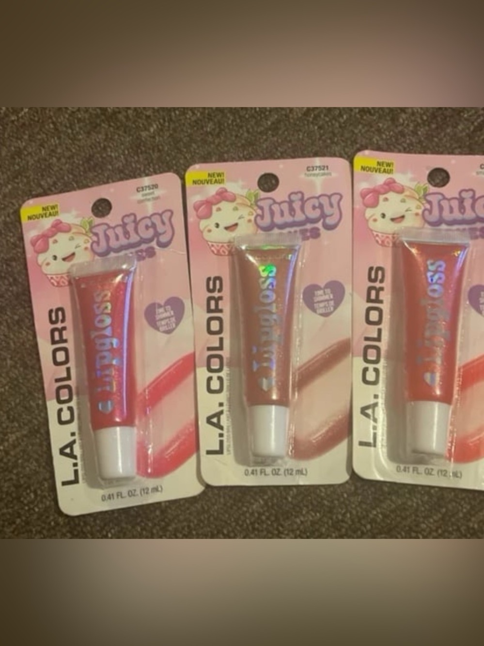 L.A. Colors Juicy Lip Gloss - Rose Nude